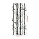 thumbnail image 3 of 1pc Simple Birch Tree Contact Paper, Black & White Home Decor, Self-Adhesive Wallpaper For Cabinet Table Chair Room Backdrop Renovation, 3 of 3