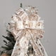 thumbnail image 3 of Decoración para árbol de Navidad con lazo RoseCraft, color champán, 133 cm, 3 of 3