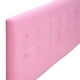 thumbnail image 3 of Respaldo Botone Felpa King Rosado, 3 of 5