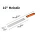 thumbnail image 1 of 1pc Cake Cream Spatula 6 Inch 8 Inch 10 Inch Wooden Handle Stainless Steel Straight Kiss Curved Kiss Spatula Deformation Scraper Baking Tool, 1 of 5