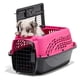 thumbnail image 1 of Transportadora para Perros Petmate XS 48 cm Plástico Rosa con Dos Puertas, 1 of 6