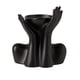 thumbnail image 4 of Jarrón De Cerámica, Macetero De Mesa Artístico Para Sala De Estar, Arreglo Floral, Cocina, Cara De Soporte Negra, 4 of 6