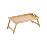 Importclick - Mesa Bandeja Desayuno Notebook Madera 50X30X24 Cm