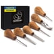 thumbnail image 1 of Juego de 6 piezas, gubias y cinceles para tallar madera, BeaverCraft SC05, 1 of 9