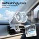 thumbnail image 5 of Ventilador clip coche 2026 pantalla LED USB recargable refrigeración personal 199 velocidades, 5 of 8