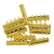 thumbnail image 4 of 10 Juegos De Cierres Magnéticos Deslizantes De Múltiples Hebras, Joyería DIY, 25,5x10x6mm, 4 Hebras, 4 of 5