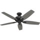thumbnail image 1 of Ventilador de techo Hunter 132 cm negro mate sin luz, 1 of 9