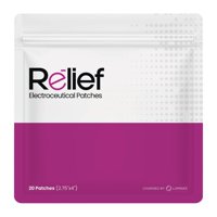 Adhesivo Relief Patch Luminas Resistente Al Agua, Paquete De 20