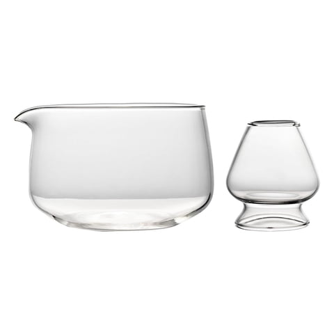 Magideal - Juego De Té Matcha De Vidrio Japonés, Soporte Para Batidor, Soporte Tradicional Chasen, Decoración Para Casa De Té, Soporte Matcha Chasen, Tazón De Té Estilo C