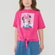 thumbnail image 3 of Polera Niña Kids Manga Corta Minnie Nudo Fucsia Corona, 3 of 5