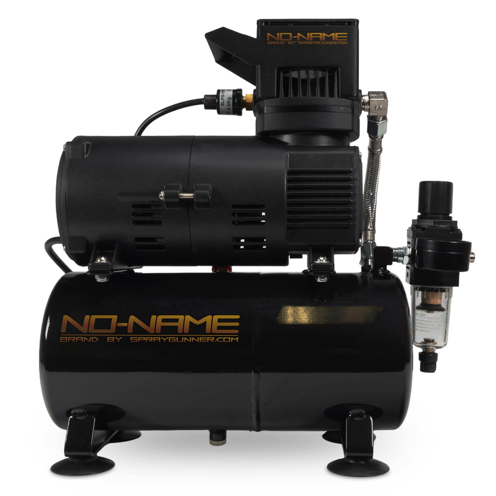 Compresor De Aerógrafo No-name Tooty Con Tanque De Aire 3l 1/6hp 110v