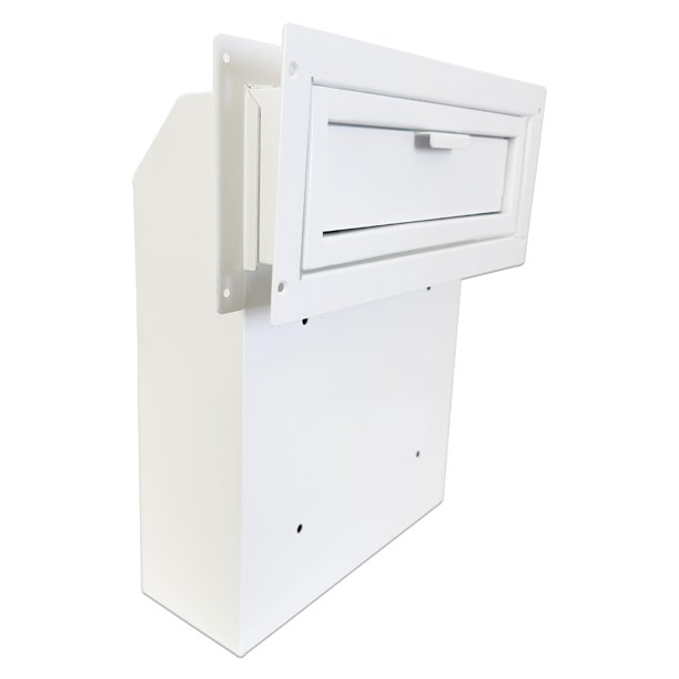 Buzón Plugsharge con Cerradura de Llave y Acceso Trasero para Instalación a Través de la Puerta