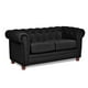 thumbnail image 3 of Sofa Florencia 2C Tela Velvet Negro, 3 of 4