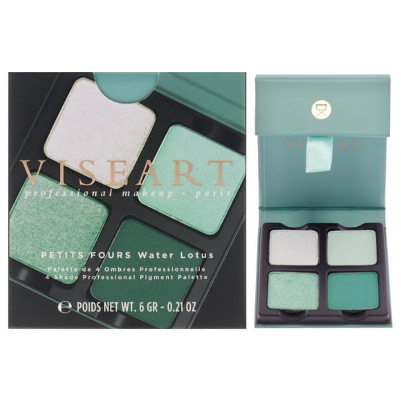 Paleta de Sombras Viseart Petits Fours Loto de Agua 4 tonos