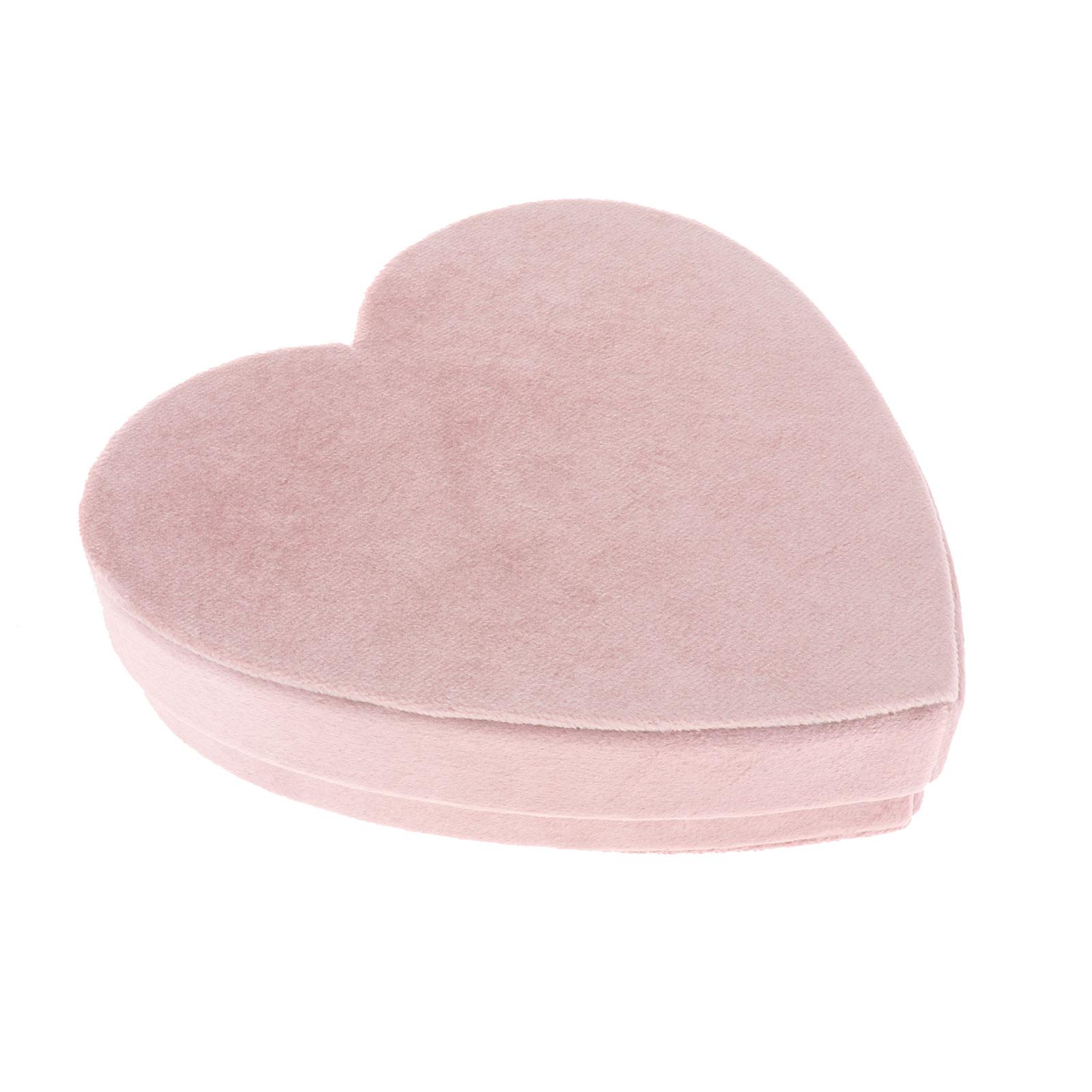 Magideal - Pequeña Caja Organizadora En Forma De Corazón, Duradera, Fácil De Limpiar, Bandeja De Almacenamiento De Anillos, Mini Joyero Moderno, Estuche De Viaje , Mi E