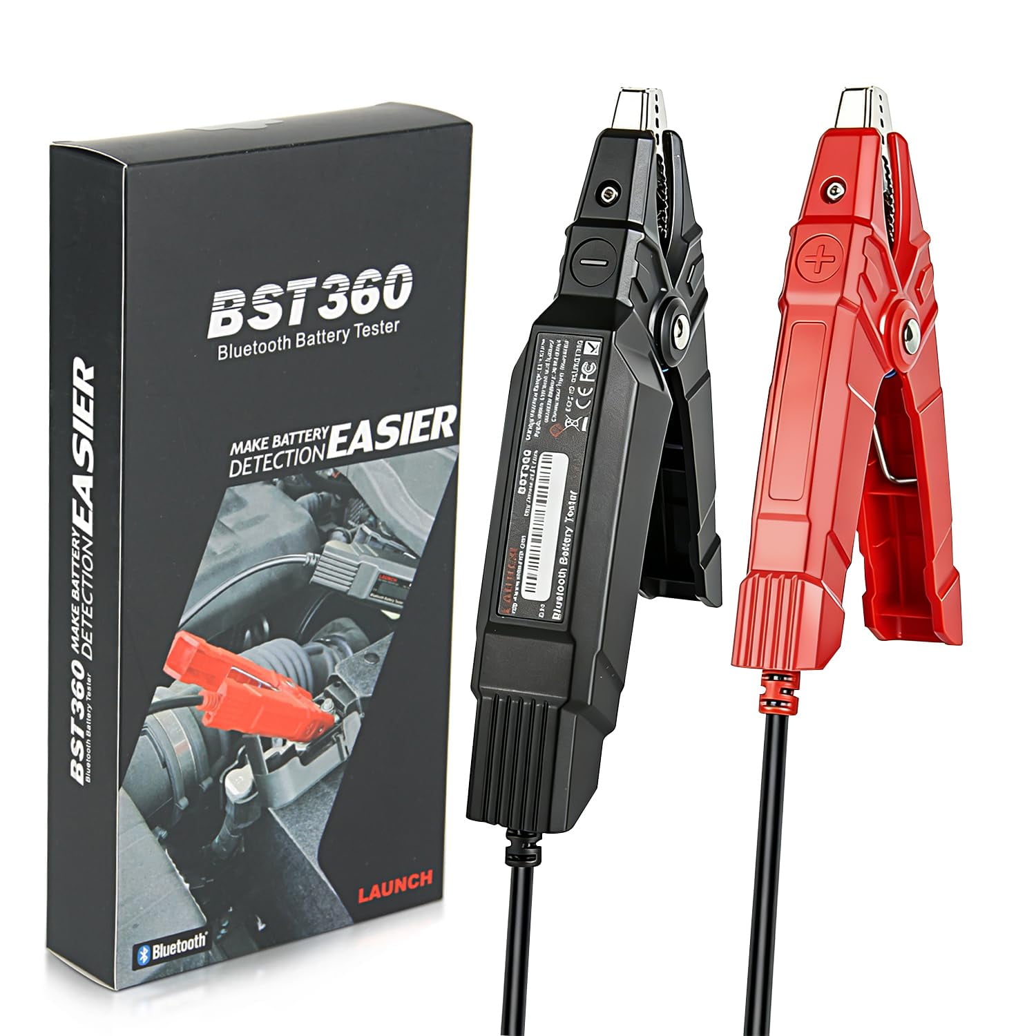 Probador De Baterías De Coche Launch Mejorado Bst360 Bluetooth 6v/12v