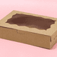 thumbnail image 1 of Cajas para Pastel Suxumhao Marrón 18cm x 11cm x 4cm, 1 of 3