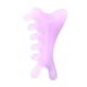thumbnail image 4 of Peine de masaje facial para mujeres/hombres adultos, suave, portátil, regalo, herramienta de masaje de cabeza de mano, peine de raspado Guasha para el Púrpura, 4 of 5