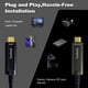 thumbnail image 5 of Cable de fibra óptica USB C Huaham 50 pies 10 Gbps USB 3.2 Gen2, 5 of 6