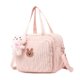 thumbnail image 2 of Bolsa De Pa?ales Bolso Reutilizable Gran Capacidad Espaciosa Momia Bolsa De Maquillaje Bolso Rosa, 2 of 5