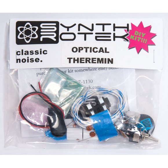 Kit de bricolaje Synthrotek Theremin Óptico con 2 sensores y 2 potenciómetros