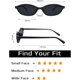 thumbnail image 3 of Lentes GUVIVI GV13137 ovalados pequeños 100 UV cat eye, 3 of 3