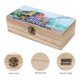 thumbnail image 3 of Mia y Codie Caja Organizadora de Madera Rústica -, 3 of 6