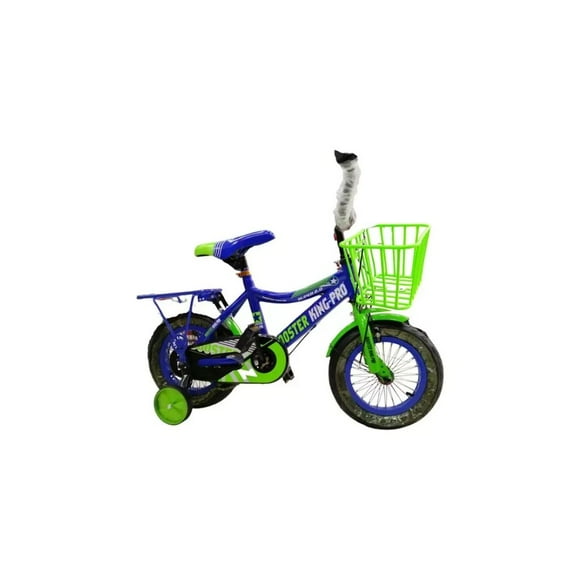 Bicicleta Niños Paseo Booster King Aro 12 Ruedas De Ayuda