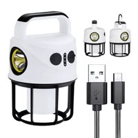 Novystor - Lámpara Camping Dual Led Recargable Con Power Bank