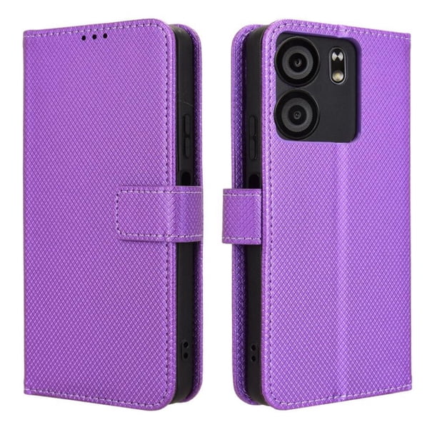 Funda Billetera para con Ranuras y Soporte Morado
