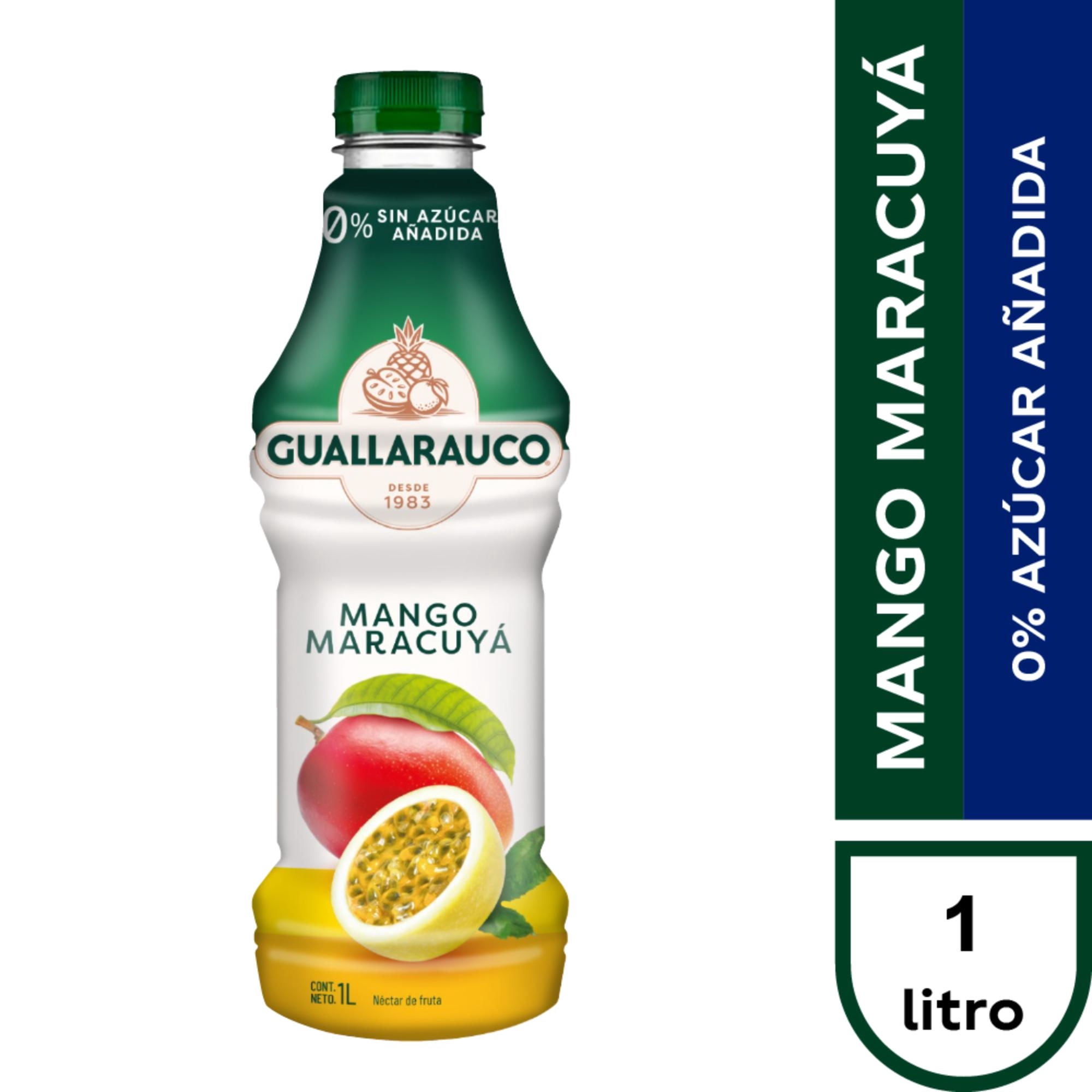 Néctar Mango Maracuya 1 L Guallarauco