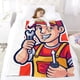 thumbnail image 5 of Mecánico anti-pilling, suave, ligera, esponjosa y acogedora de lujo para hogar y cocina – Perfecta para niños y adultos, 100 x 150 cm, 5 of 6