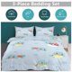 thumbnail image 5 of Squi_rtle Print Bedding Set Pattern Duvet Cove Set 3 Pieces 1 Quilt Cover And 2 Pillowcases for Women Men Teens, 5 of 5