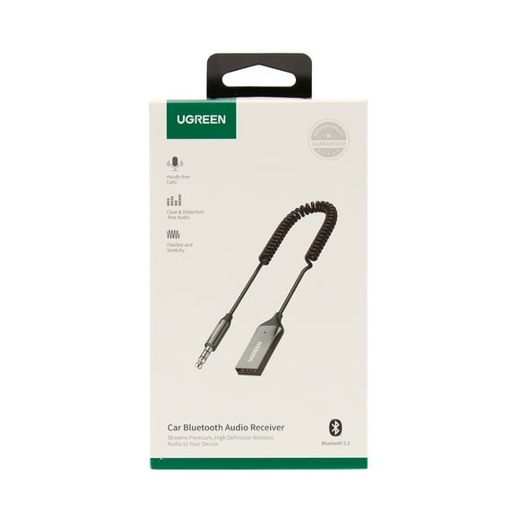 Receptor Audio Automovil Bluetooth 5.0 Plug 3.5mm /power Usb-a Cm309