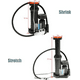 thumbnail image 3 of Bombin Pie Bicicleta Portatil Inflador Balon Moto Accesorios Plateado, 3 of 3