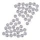 thumbnail image 1 of 48 Piezas De 12 Mm FlatBack Rsesin Rhinestone DIY Artesanía Para Todas Las Decoraciones De Plata, 1 of 5