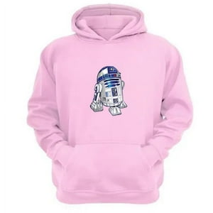 Genérico - Polerón Canguro Robot Redondo Sw Rosa Talla L Unisex