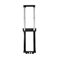 Magideal - Mango Telescópico Para Equipaje, Repuesto De Fácil Instalación, Ajustable, Compacto, Para Carrito De Equipaje, Repuesto De Varilla De Tracción Para 18 En 22 Pulgadas 3 Secciones