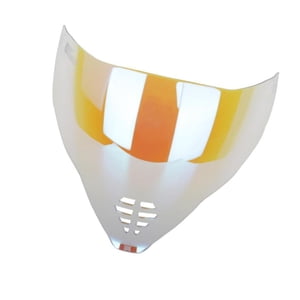 Ioensy - Visera De Casco Escudo De Cara Completa Para Icon Casco Durable Clear Revo Red