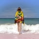thumbnail image 2 of Migración Toalla de playa de secado rápido con diseño temático, regalo para mujeres y niñas, ideal para cumpleaños, fans, amantes de la música, uso en la playa o al aire libre, 78 × 180 cm, 2 of 6