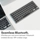 thumbnail image 2 of Macally BTMINIZKEY Teclado Bluetooth inalámbrico multidispositivo, 2 of 7