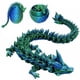 thumbnail image 1 of Dragón Impreso En 3d Con Huevo Sorpresa Para Niños Color Verde, 1 of 6