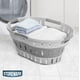 thumbnail image 1 of Canasto Ropa Sucia Cesto Plegable con Asas 60L Home Logics, 1 of 3