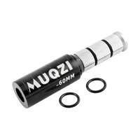 Ioensy - Adaptador Elevador De Manillar De Bicicleta De Carretera 28,6Mm Extensor De Vástago De Horquilla De Bicicleta De Montaña Negro 123X60Mm