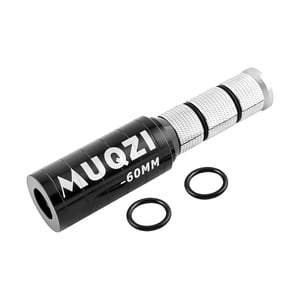 Ioensy - Adaptador Elevador De Manillar De Bicicleta De Carretera 28,6Mm Extensor De Vástago De Horquilla De Bicicleta De Montaña Negro 123X60Mm