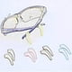 thumbnail image 2 of Sujetadores Antideslizantes De Silicona Para Patillas De Lentes Para Niños Y Adultos, 2 of 8