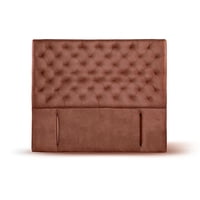 Latam Home - Respaldo Brescia Cuero Tabaco King