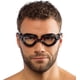 thumbnail image 2 of Gafas de natación Cressi Flash negro/rojo con lente transparente, 2 of 5