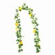 thumbnail image 5 of Guirnalda De Limones Artificiales, Fruta Falsa, Día De San Valentín, Flores Artificiales, Vegetación, Estilo Enredadera F, 5 of 5