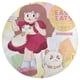 thumbnail image 3 of Alfombra Redonda Desmarcar Bee and Puppycat Felpa Coral 60cm, 3 of 6